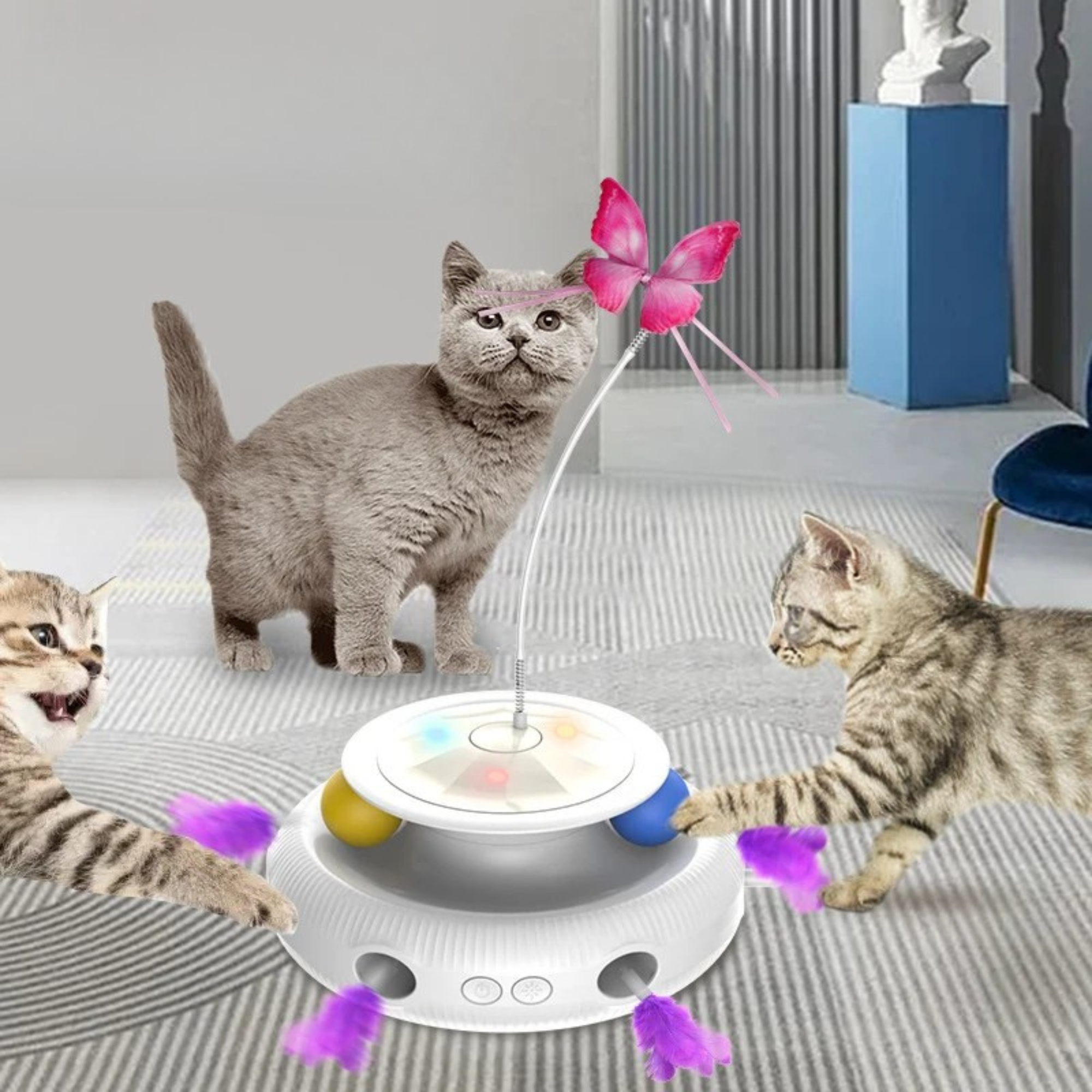 SmartCat - 3-in-1 Cat Toy