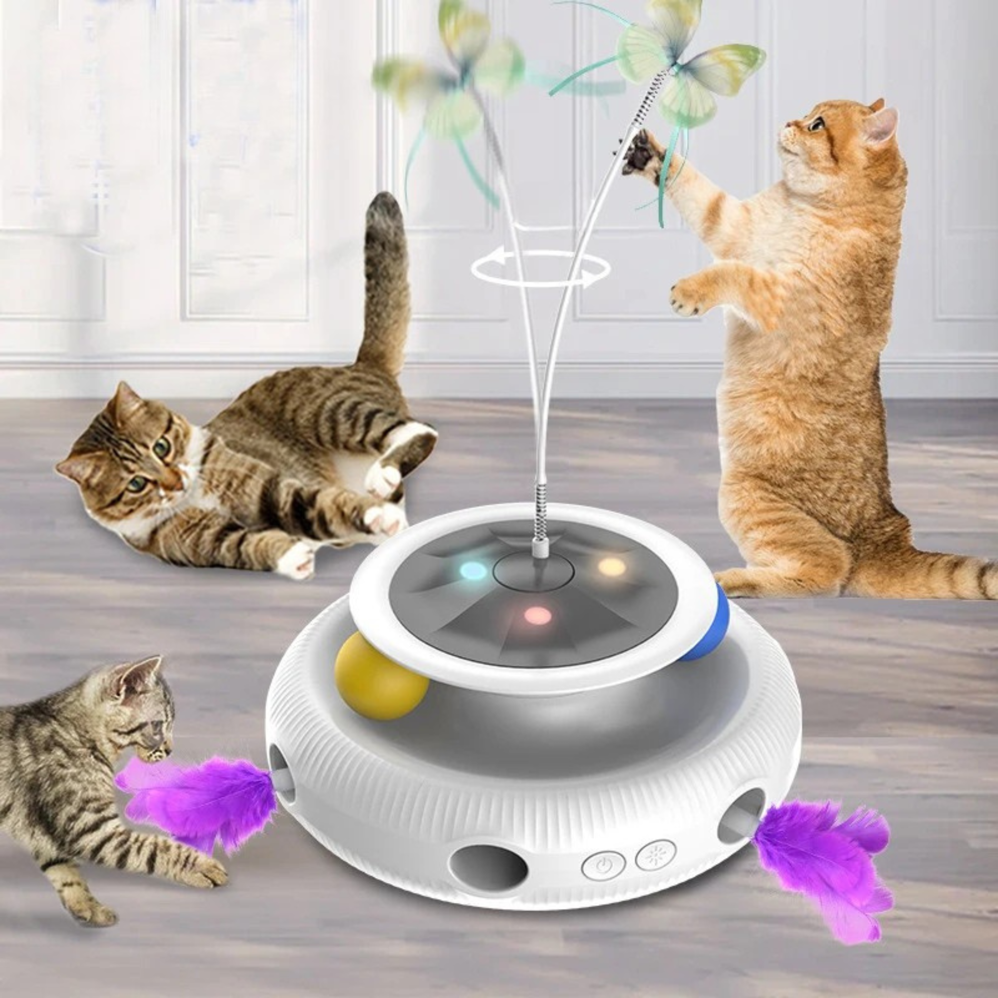SmartCat - 3-in-1 Cat Toy