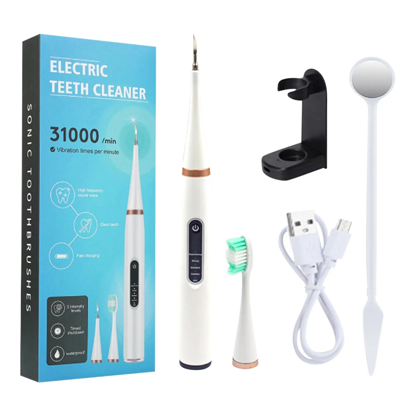Dog Electric Toothbrush Set