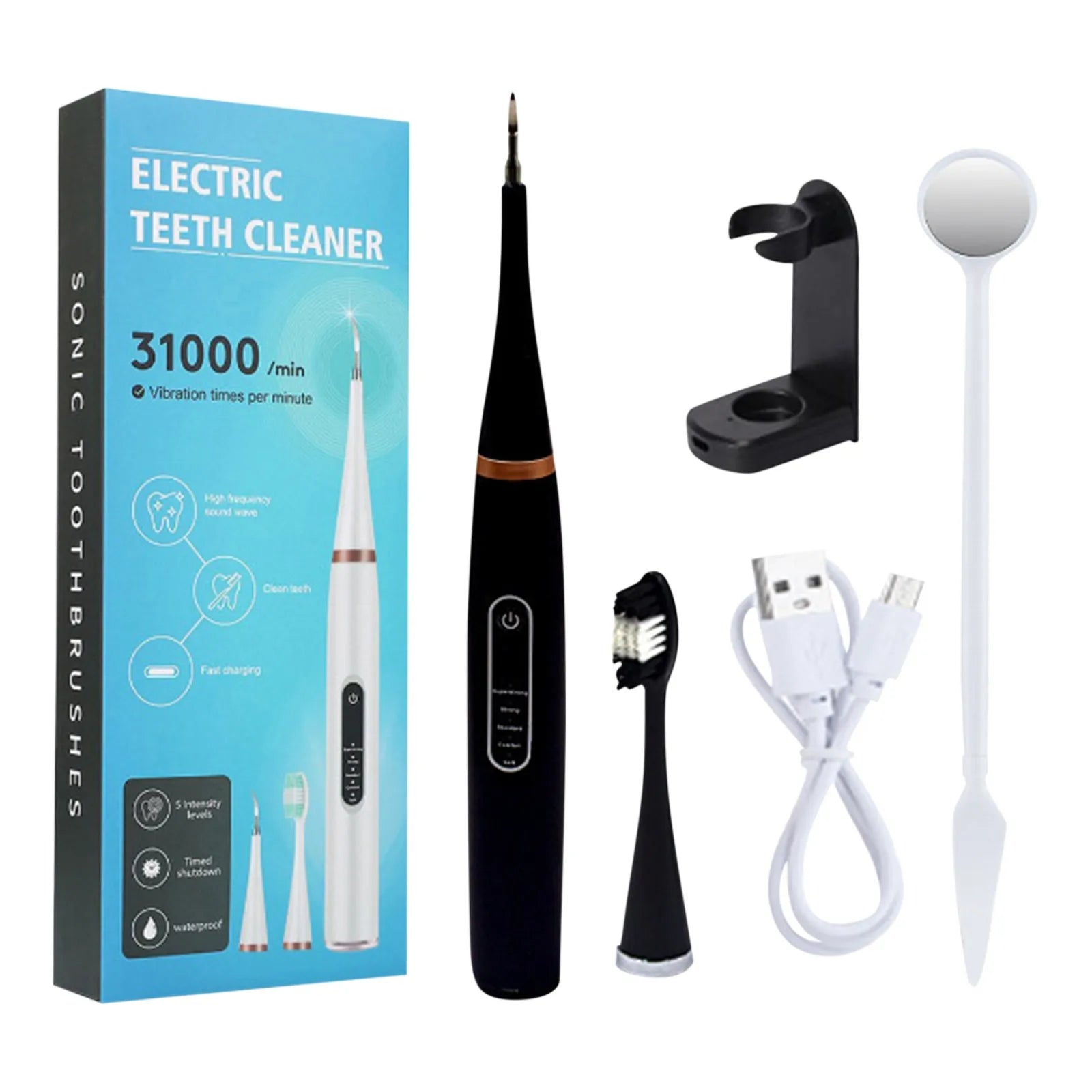 Dog Electric Toothbrush Set