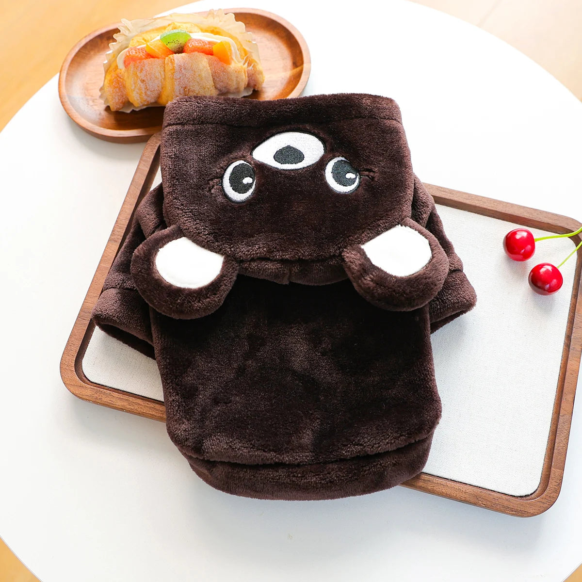 Bear Hoodie Dog Sweater