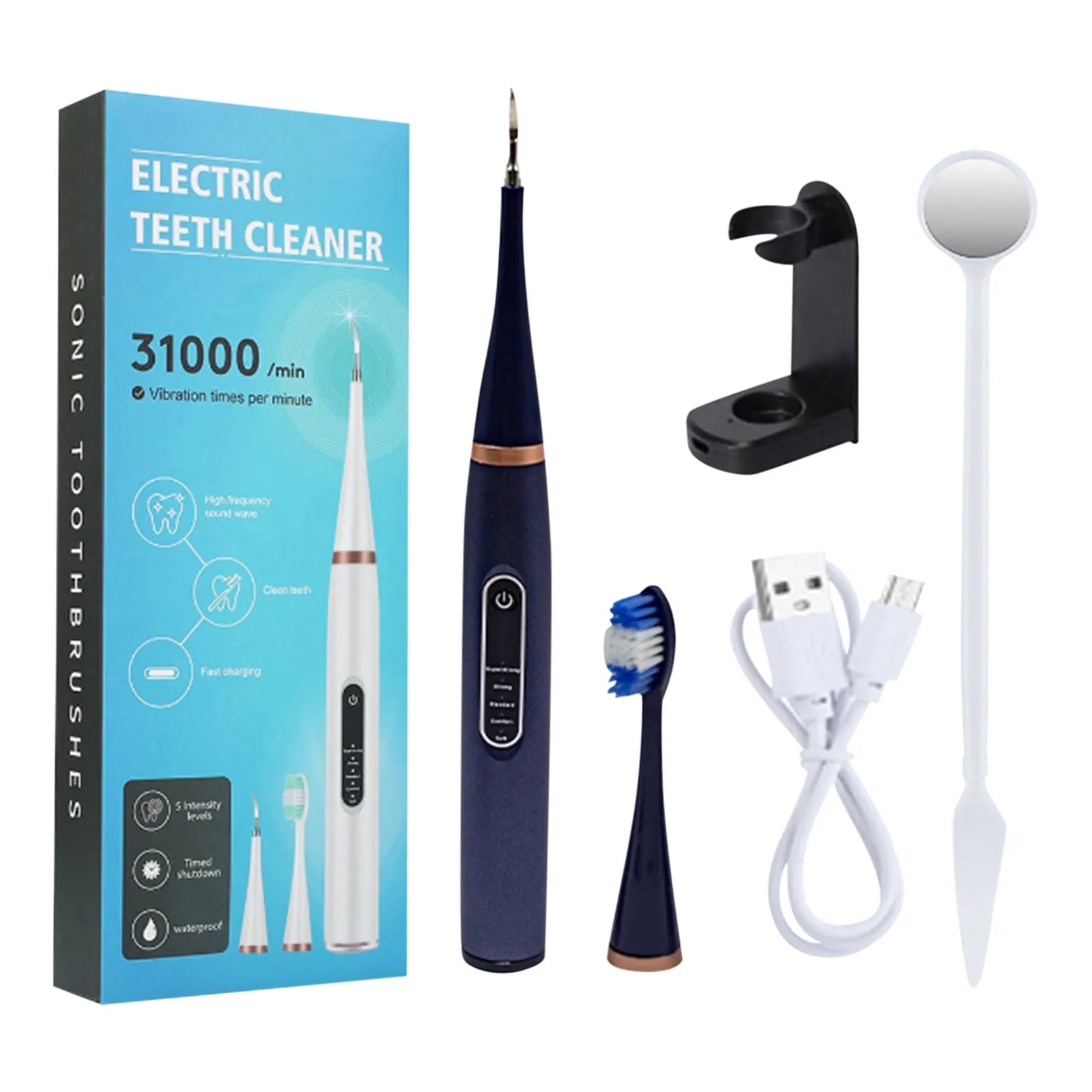 Dog Electric Toothbrush Set