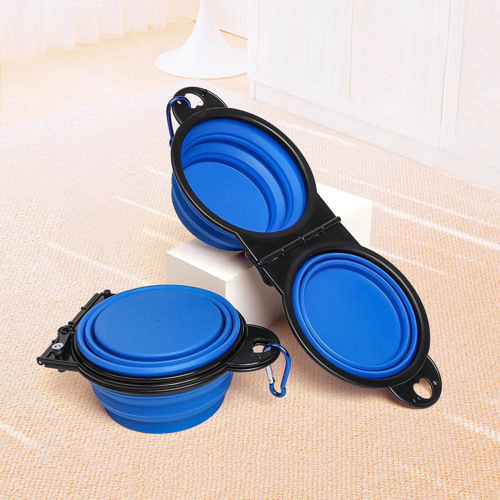 PetAble 2-in-1 Travel Bowl